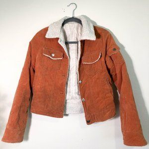 Orange Corduroy Jacket